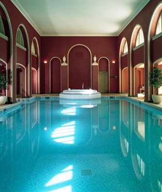Swimming pool at Hartwell Spa Swimming pool at Hartwell Spa