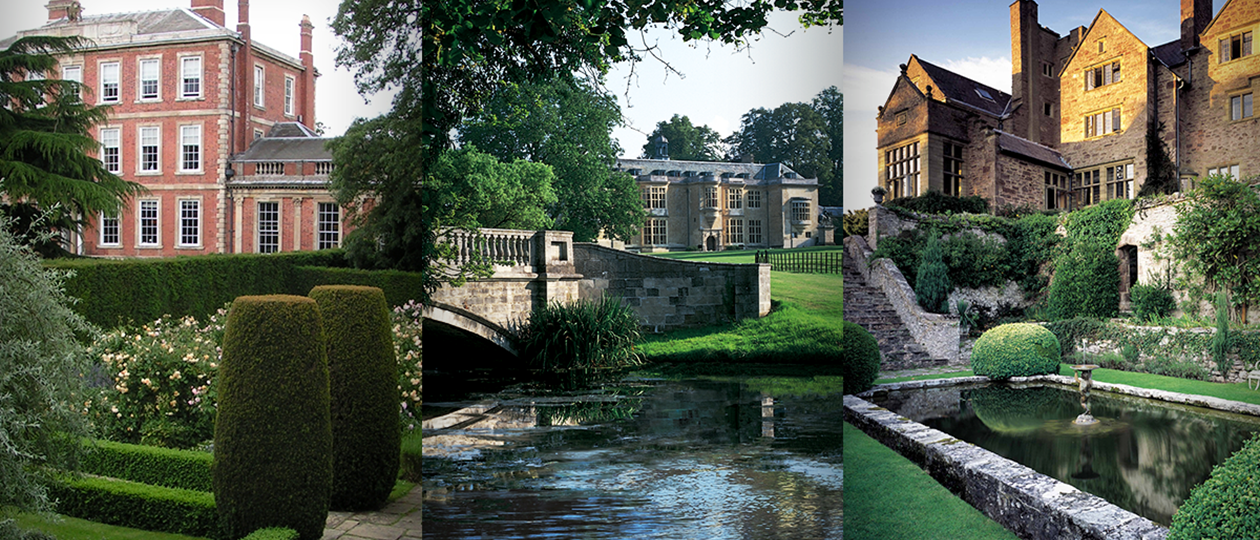 The three Historic House Hotels - Middlethorpe Hall - Hartwell House - Bodysgallen Hall