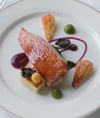 Food shot at Bodysgallen Hall Food shot at Bodysgallen Hall